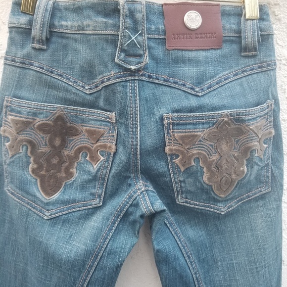 Antik Denim blue jeans slightly flared. - Picture 8 of 8